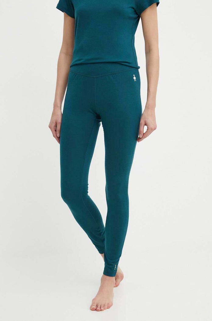 Smartwool legginsy funkcyjne Classic All-Season Merino Planet friendly niebieski SW016909