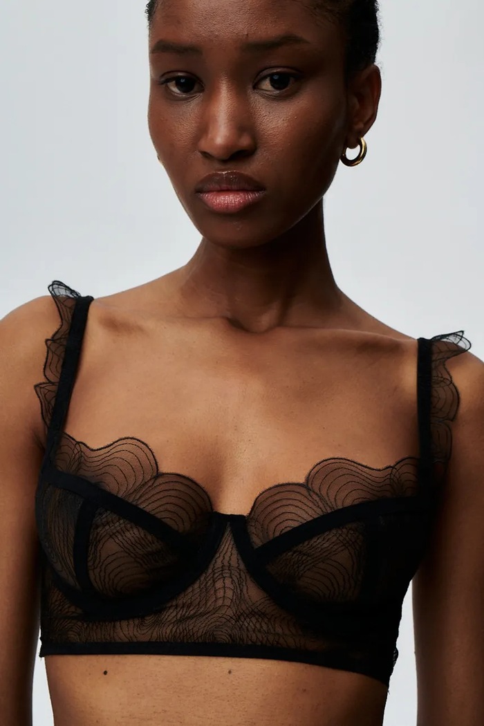 Сутиен Undress Code 581 Bliss Bra Black 581 черен AA00