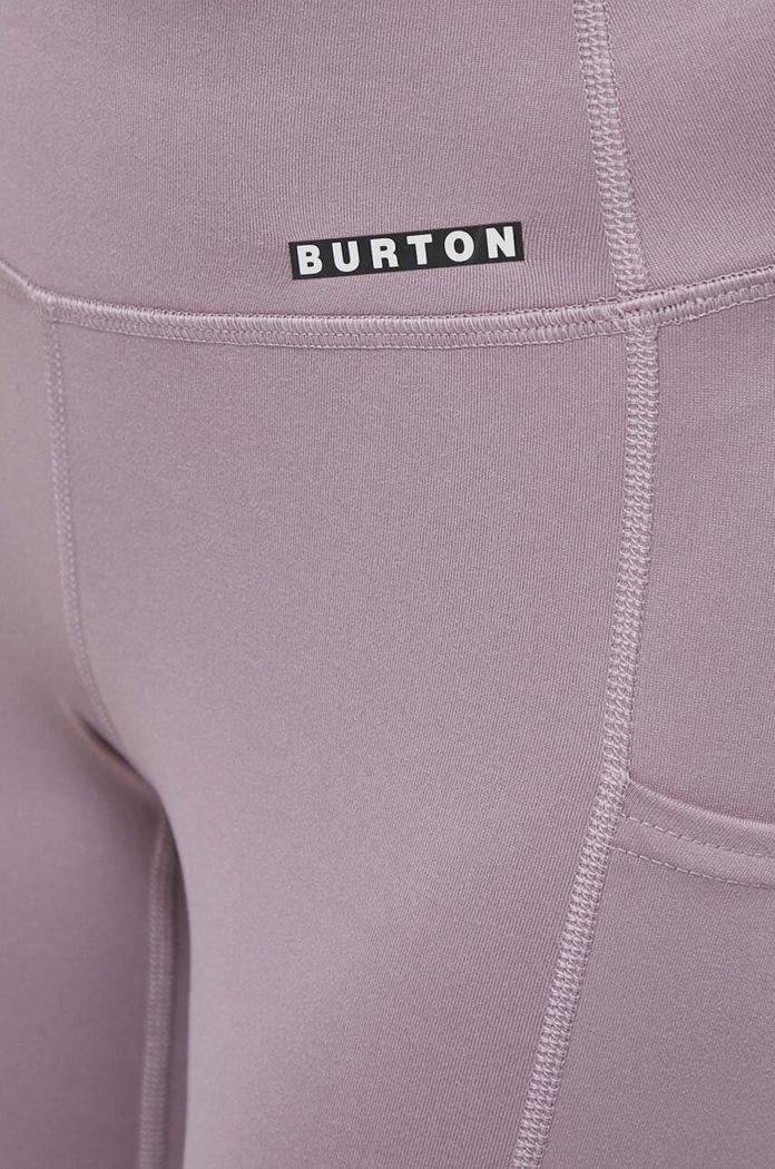 Odzież Burton legginsy funkcyjne Midweight X 22199102500 fioletowy