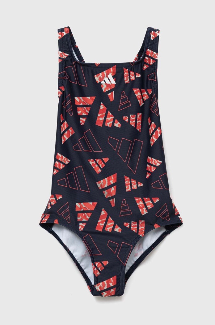 Детски цял бански adidas Performance без банели тъмносин IB4314