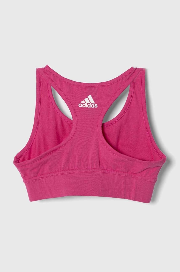 adidas biustonosz sportowy dziecięcy IC3157 różowy AW23