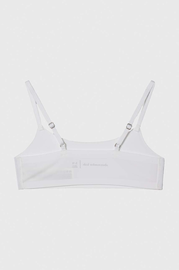 Dětská podprsenka Abercrombie & Fitch KI210.3005 bílá AW23