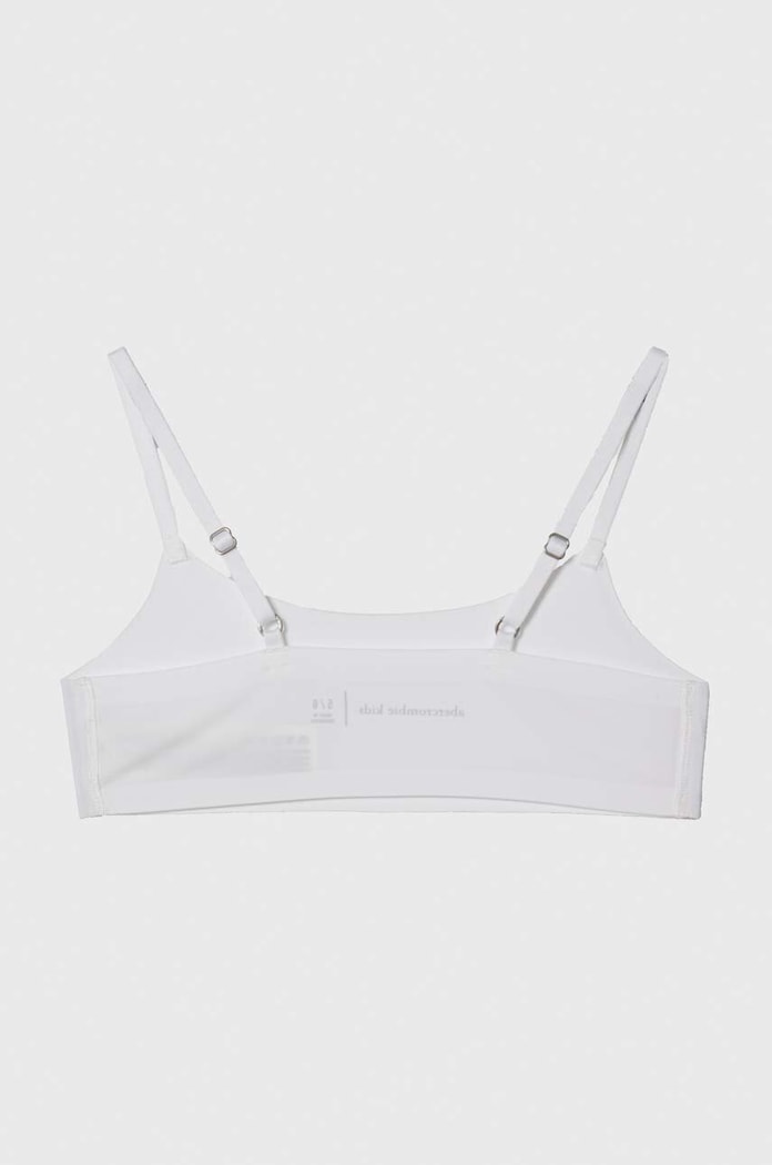 Dětská podprsenka Abercrombie & Fitch KI210.3005 bílá AW23
