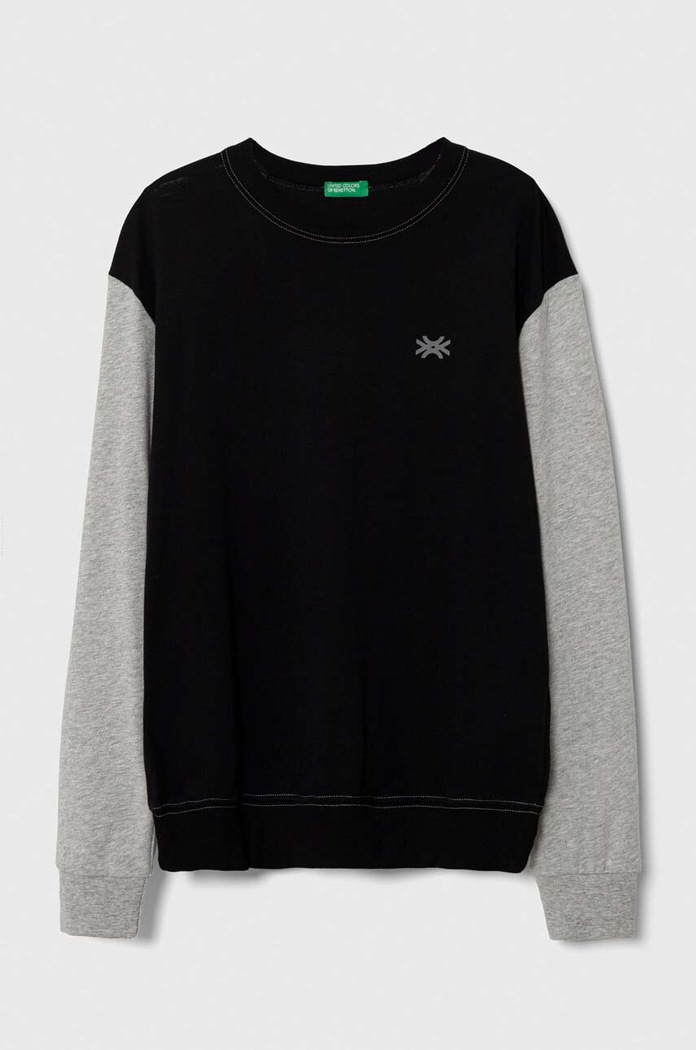 United Colors of Benetton gyerek pizsama 3VR50P056.G.SEASONAL fekete AW23
