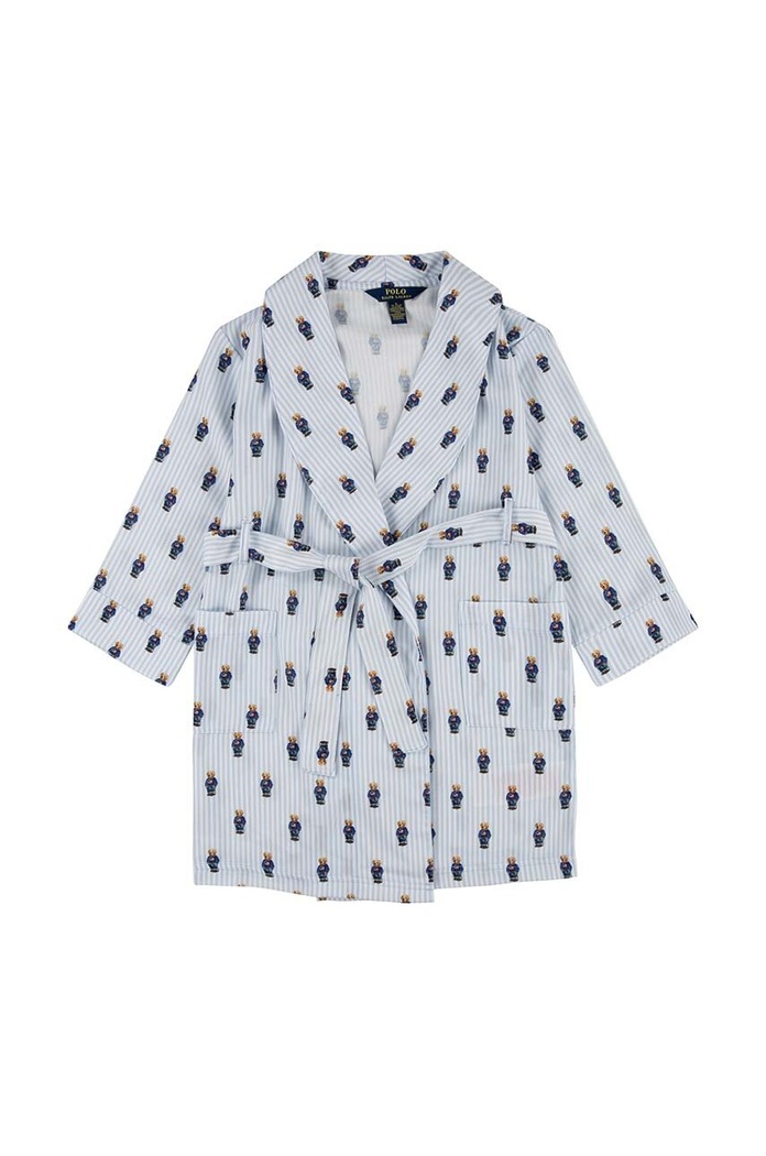 Dječji kućni ogrtač Polo Ralph Lauren plava 9P0033