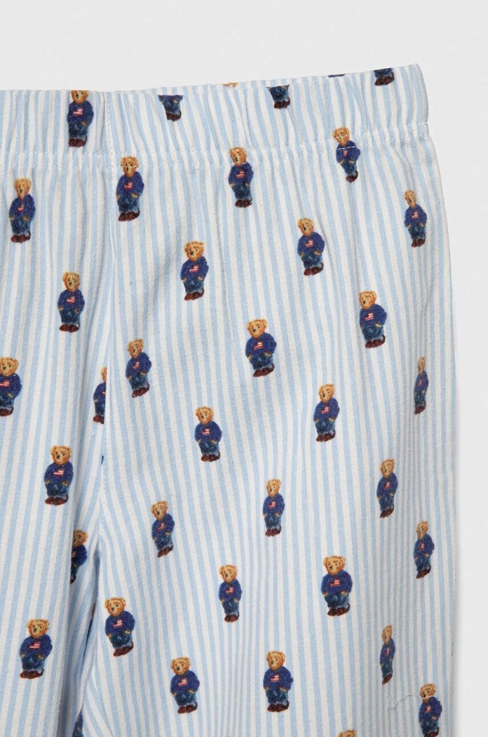 Dětské bavlněné pyžamo Polo Ralph Lauren modrá 9P0149