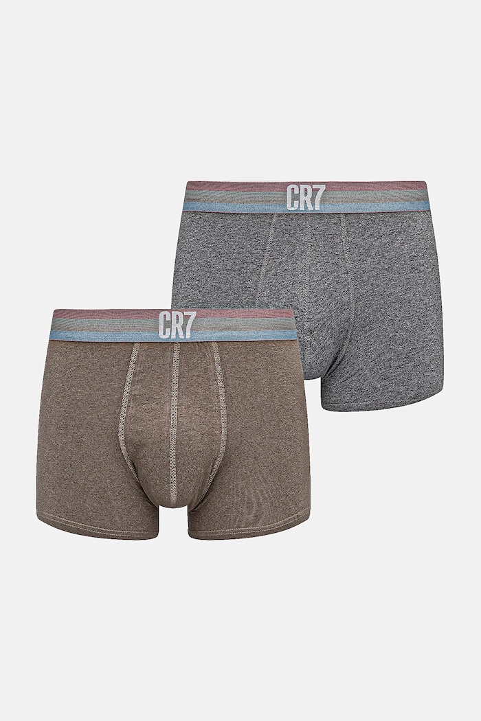 CR7 Cristiano Ronaldo bokserki 2-pack bawełna szary 8302.49.570