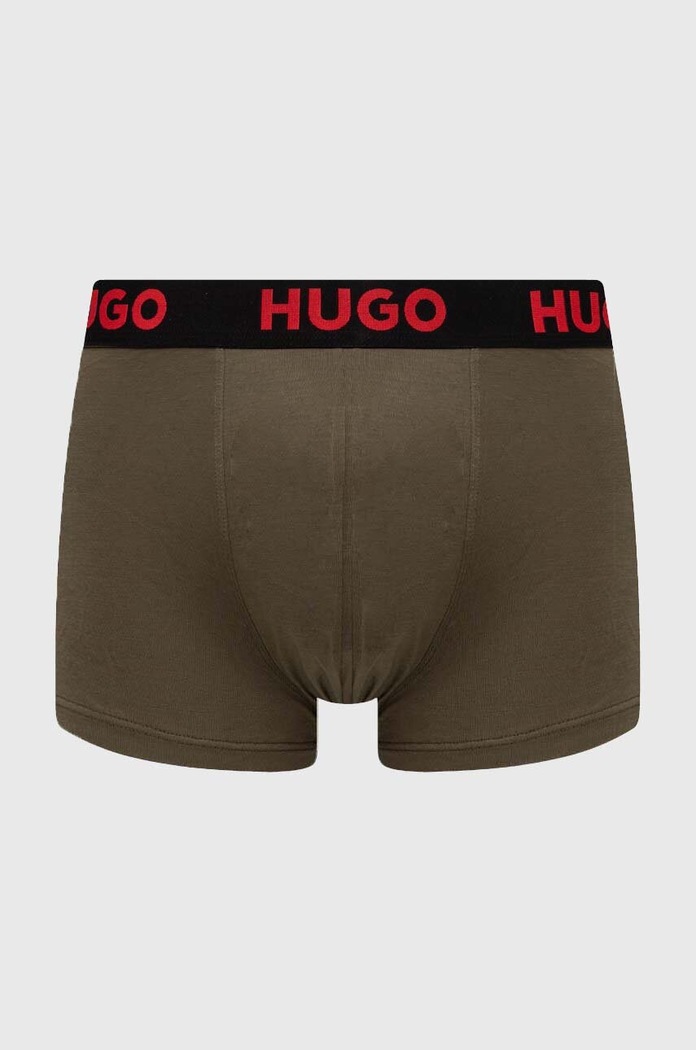 Îmbrăcăminte HUGO boxeri 3-pack 50496723 verde