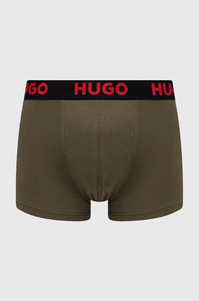 Îmbrăcăminte HUGO boxeri 3-pack 50496723 verde