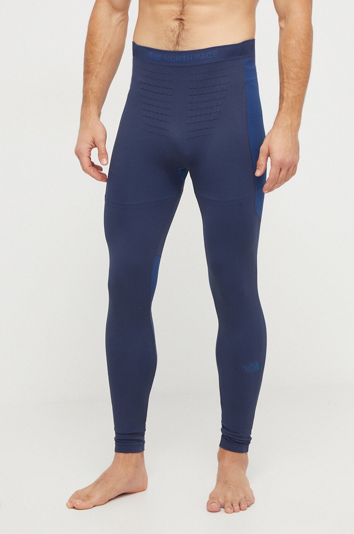 The North Face legginsy funkcyjne sporty zimowe granatowy NF0A3Y29HS51