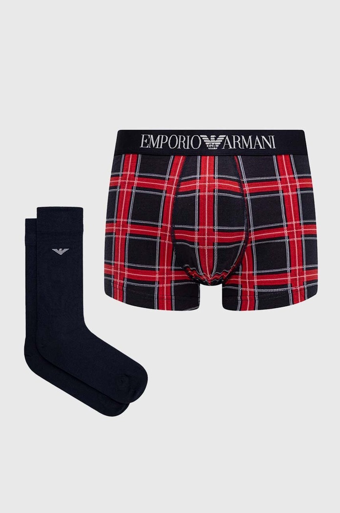 Boksarice in nogavice Emporio Armani Underwear Pletenina pisana 112007.3F514