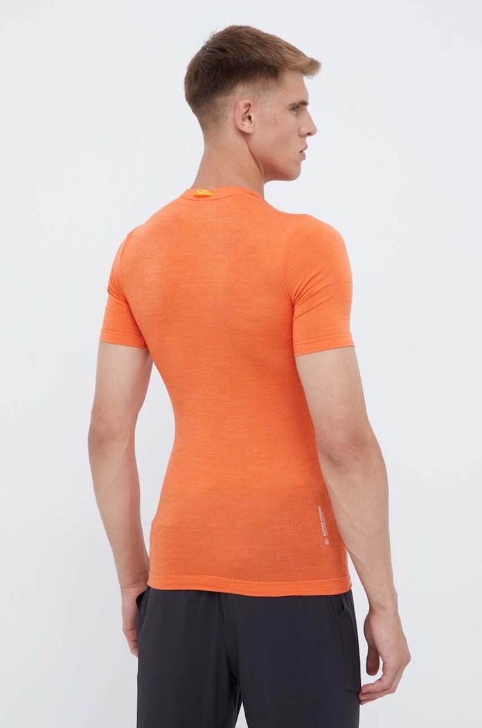 Odzież Salewa T-shirt funkcyjny Zebru Fresh 00.0000028349 pomarańczowy