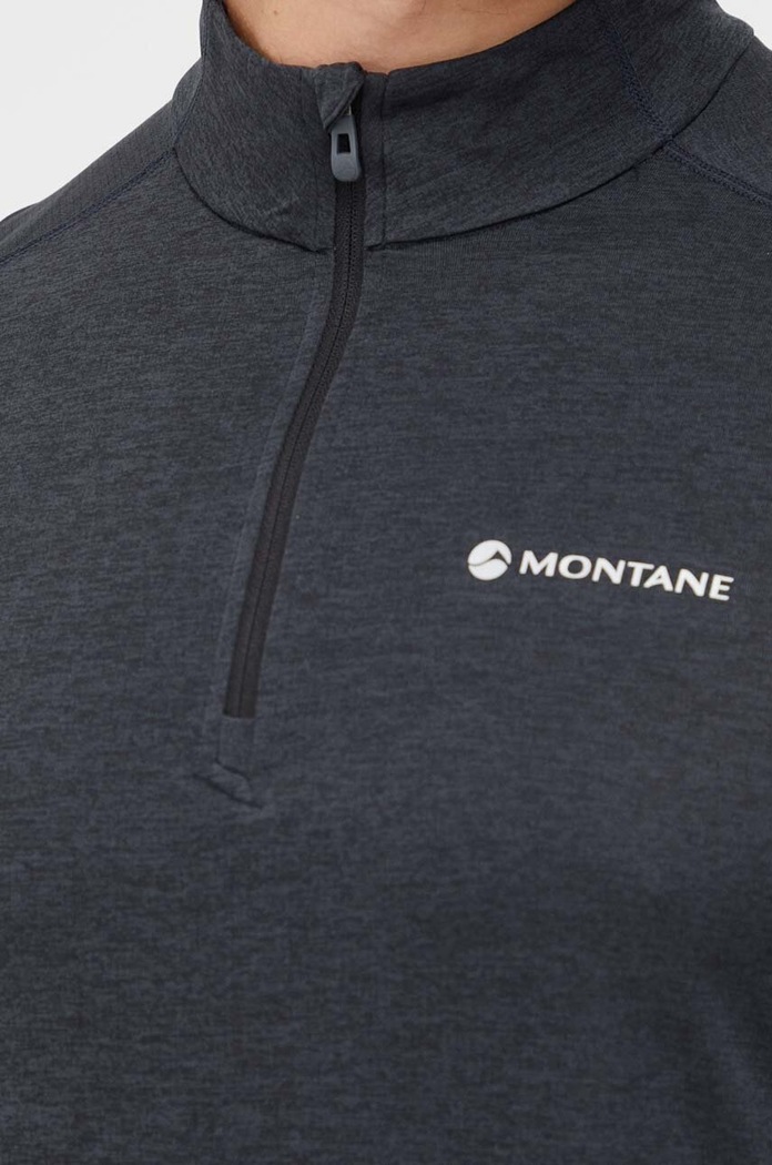 Montane longsleeve funkcyjny Dart Zip MDRZN szary