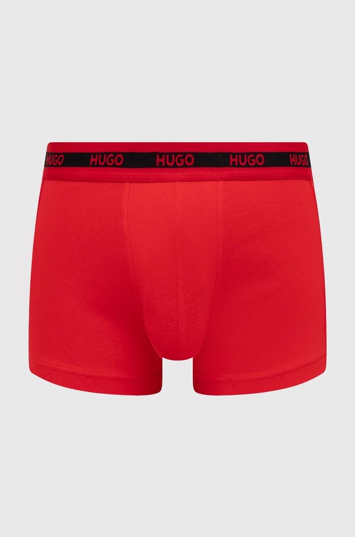 Oblečení Boxerky HUGO 3-pack 50503083 modrá