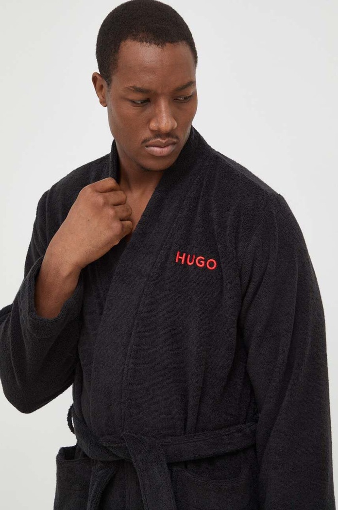 HUGO szlafrok czarny 50503028