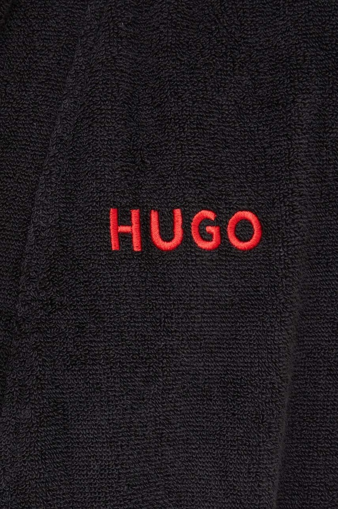 HUGO szlafrok 50503028 czarny