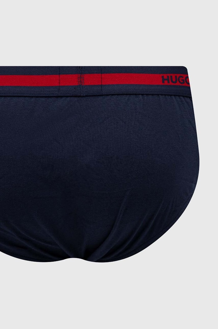 Oblečení Spodní prádlo HUGO 3-pack 50503100 námořnická modř