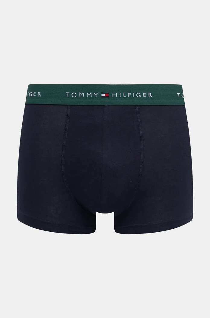 Ρούχα Tommy Hilfiger εφαρμοστά μποξεράκια ανδρικά με βαμβάκι 3-pack UM0UM02763 σκούρο μπλε