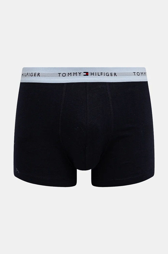 Oblačila Tommy Hilfiger oprijete boksarice moške z bombažem paket 3 kosov UM0UM02763 črna