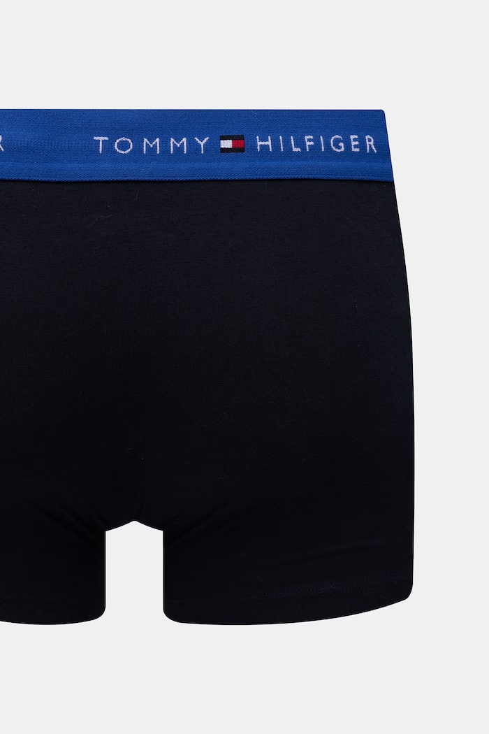 Tommy Hilfiger εφαρμοστά μποξεράκια ανδρικά με βαμβάκι 3-pack UM0UM02763 μαύρο
