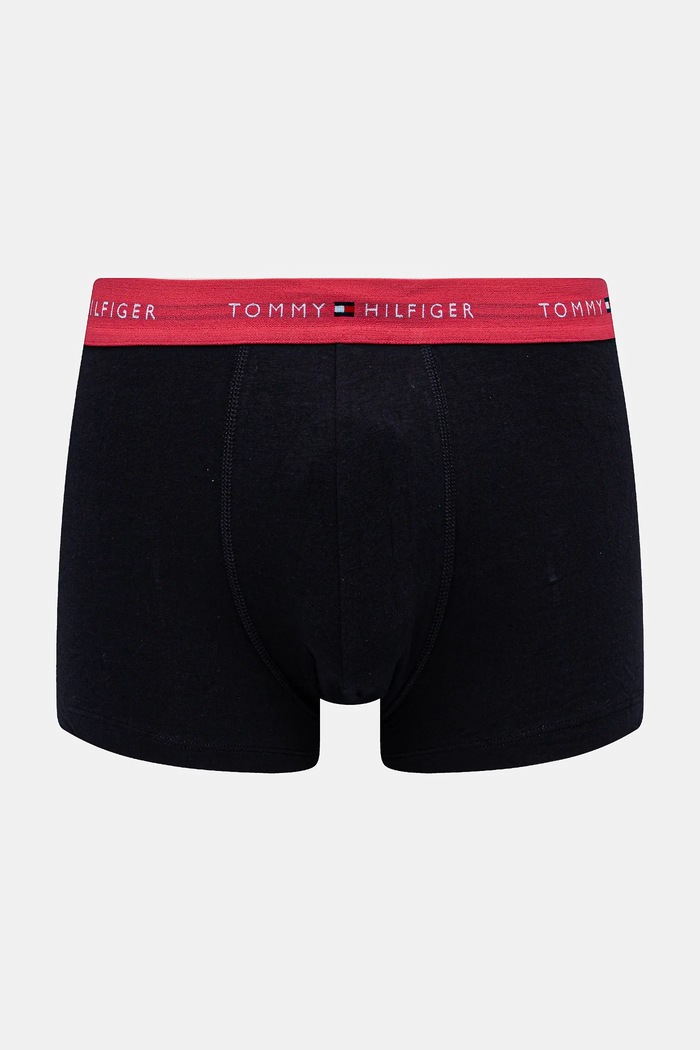 Tommy Hilfiger oprijete boksarice moške z bombažem paket 3 kosov pisana UM0UM02763