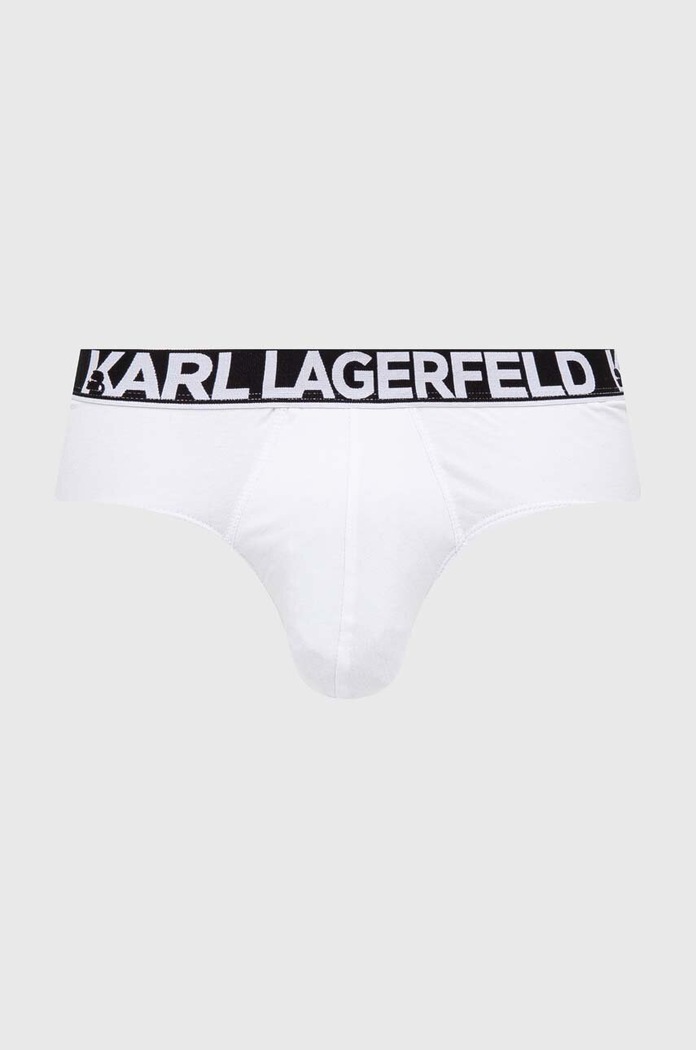 Slipy Karl Lagerfeld 3-pak 235M2114 čierna AW23