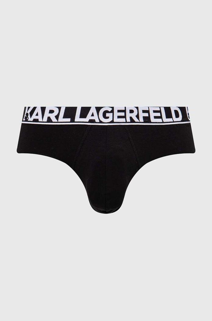 Oblečenie Slipy Karl Lagerfeld 3-pak 235M2114 čierna