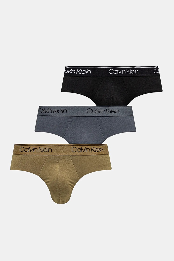 Calvin Klein Underwear mutande pacco da 3 maglia multicolore 000NB2568A