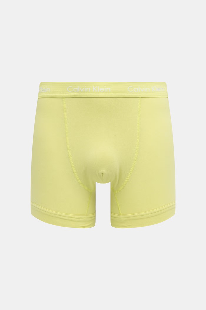 Calvin Klein Underwear boksarice moške bombažne z elastanom paket 5 kosov rdeča 000NB2877A