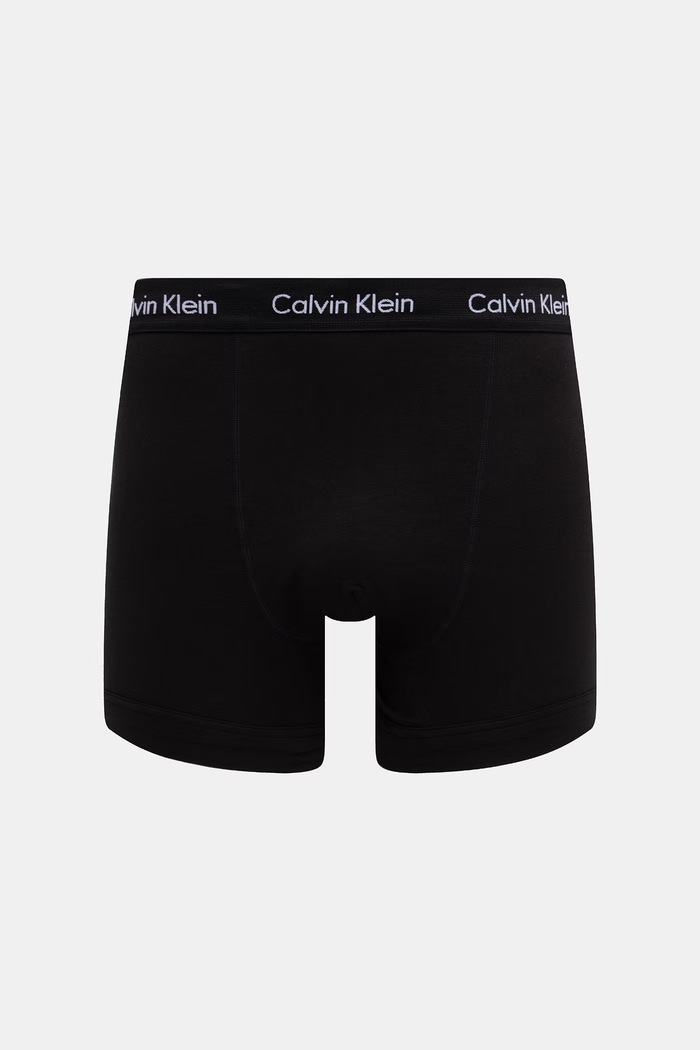 Calvin Klein Underwear boksarice moške bombažne z elastanom paket 5 kosov 000NB2877A rdeča