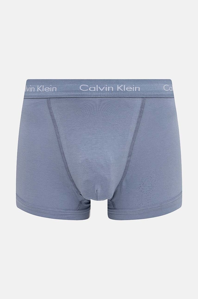 Oblečení Calvin Klein Underwear boxerky pánské bavlněné s elastanem 5-pack 000NB2877A modrá