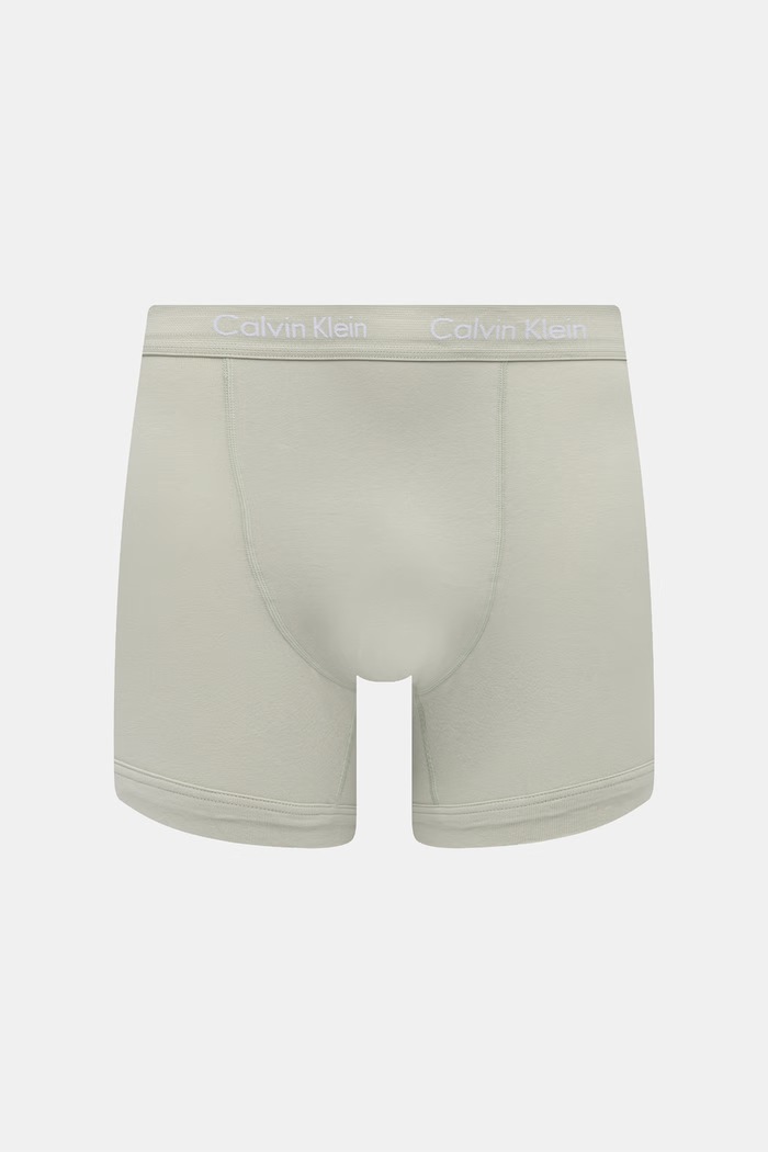 Calvin Klein Underwear boksarice moške bombažne z elastanom paket 5 kosov 000NB2877A modra