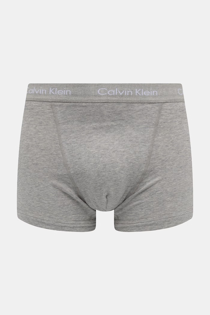 Calvin Klein Underwear boksarice moške bombažne z elastanom paket 5 kosov 000NB2877A modra