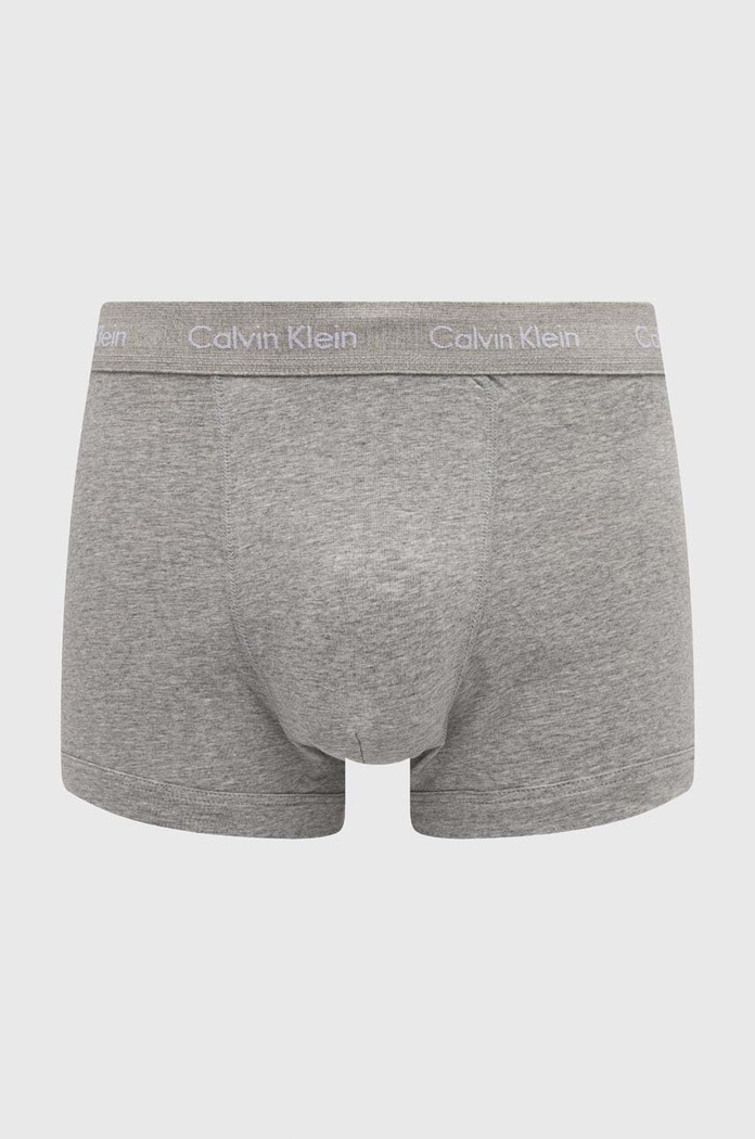 Calvin Klein Underwear bokserki męskie bawełniane z elastanem 5-pack zielony 000NB2877A