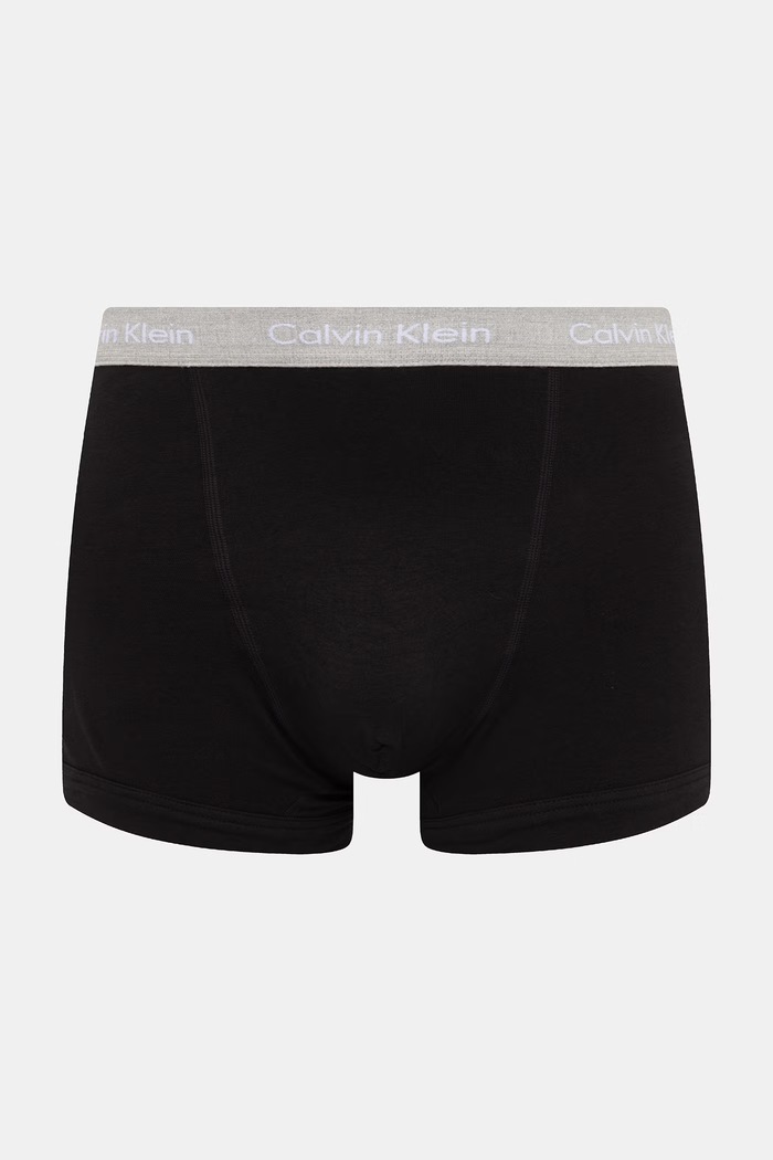 Calvin Klein Underwear boksarice moške bombažne z elastanom paket 5 kosov 000NB2877A črna