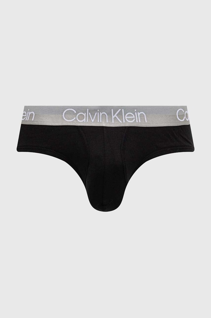 Odzież Calvin Klein Underwear slipy 3-pack 000NB2969A czarny