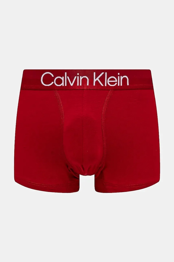 Bokserice Calvin Klein Underwear 3-pack 000NB2970A crvena AW24
