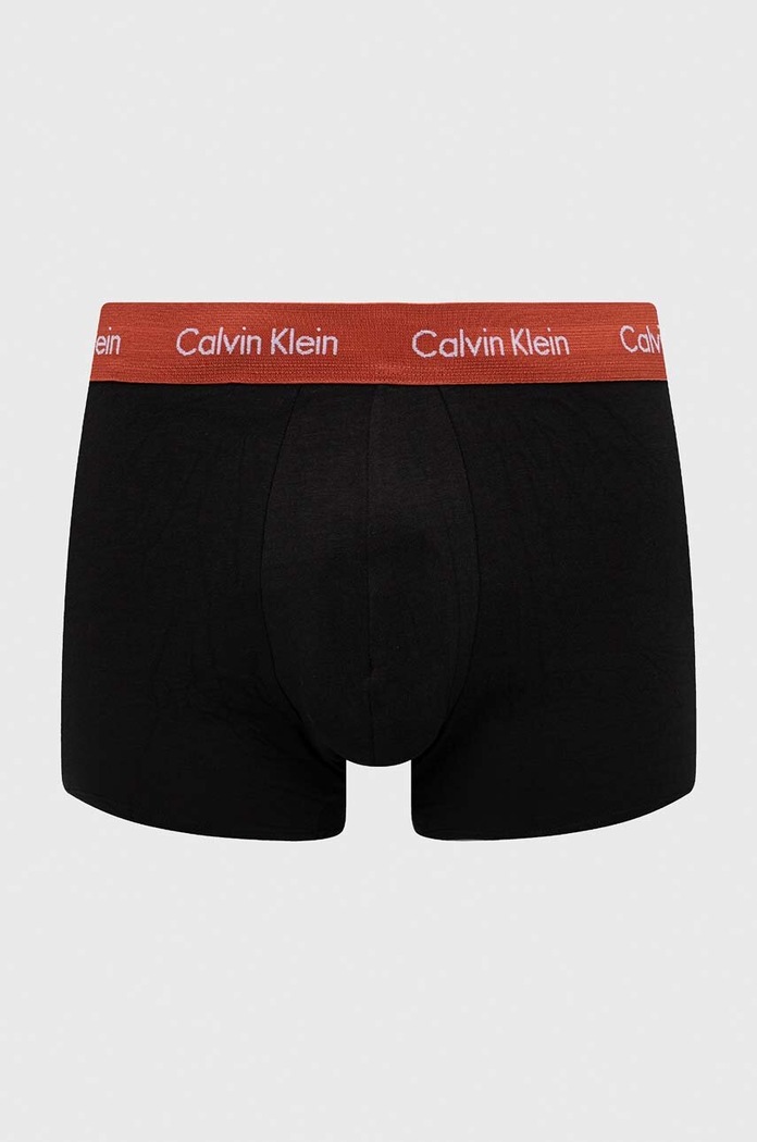 Odzież Calvin Klein Underwear bokserki męskie bawełniane z elastanem 5-pack 000NB3794A czarny