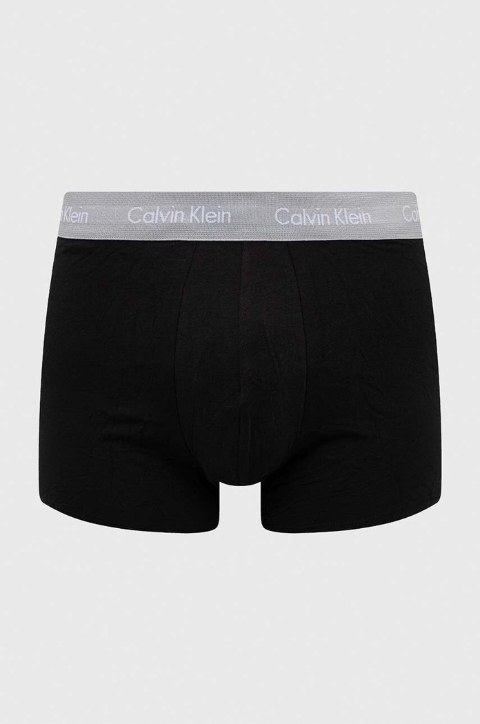 Calvin Klein Underwear bokserki męskie bawełniane z elastanem 5-pack czarny 000NB3794A