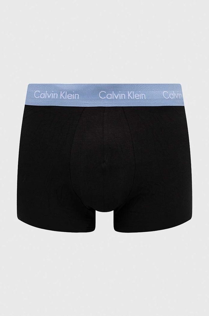 Calvin Klein Underwear bokserki męskie bawełniane z elastanem 5-pack 000NB3794A czarny