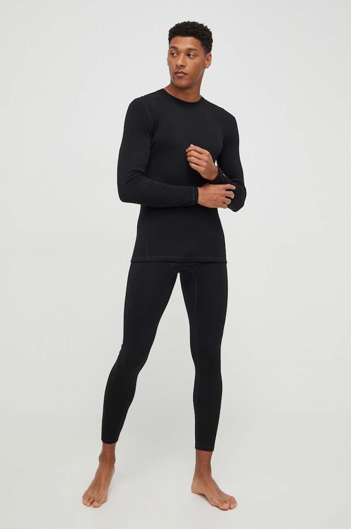Funkcionalna majica dugih rukava Smartwool Classic Thermal Merino SW016350 crna AW25