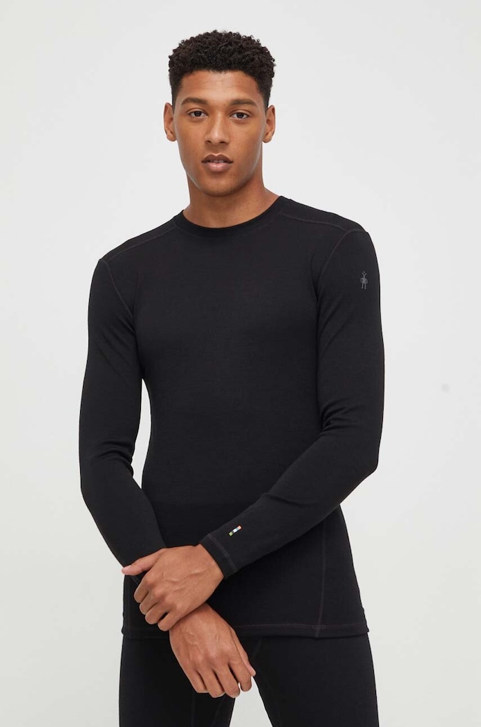 Funkcionalna majica dugih rukava Smartwool Classic Thermal Merino crna SW016350