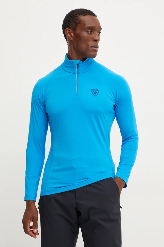 Rossignol longsleeve funkcyjny Classique sporty zimowe niebieski RLMML07