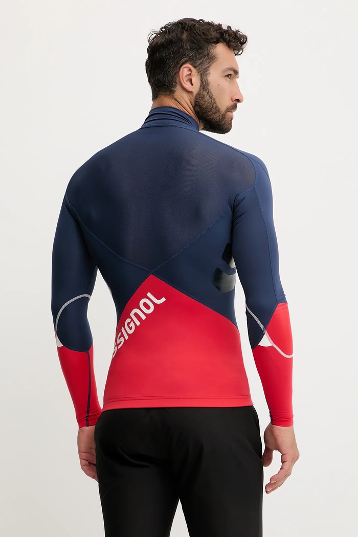 Функционална блуза с дълги ръкави Rossignol Infini Compression Race RLMML17 тъмносин AW24
