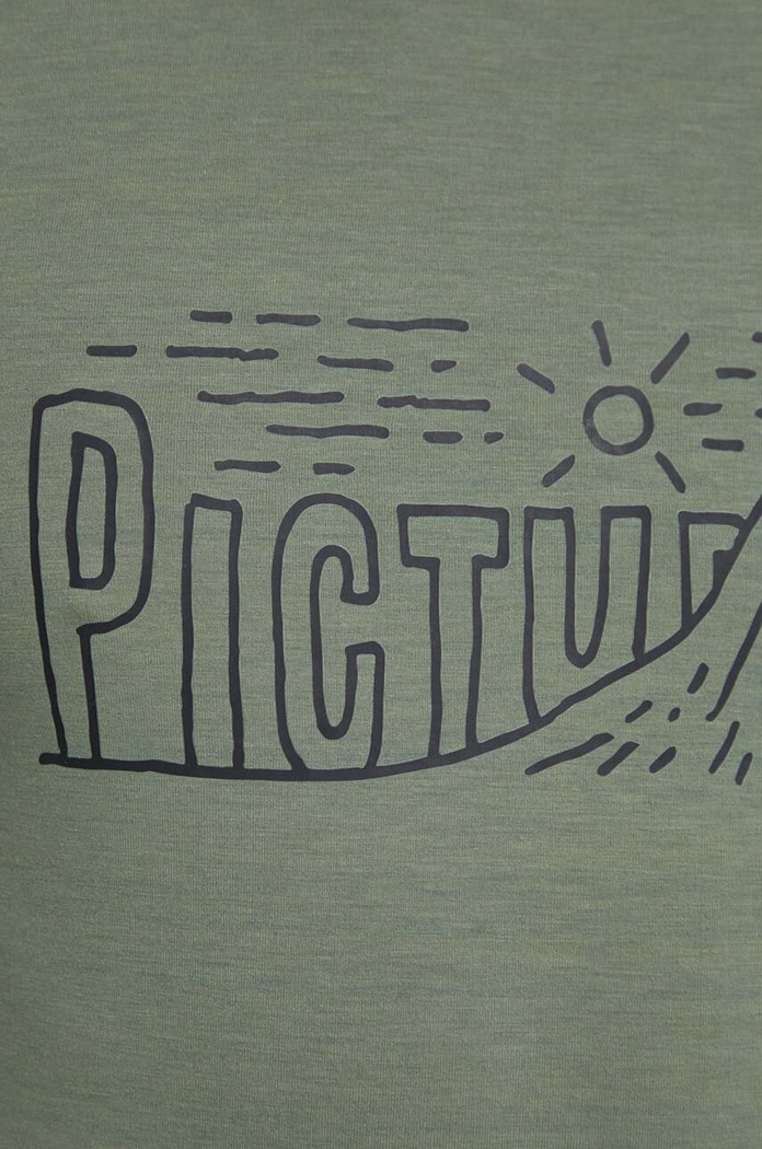 Picture longsleeve funkcyjny Nangha MTS1072 zielony