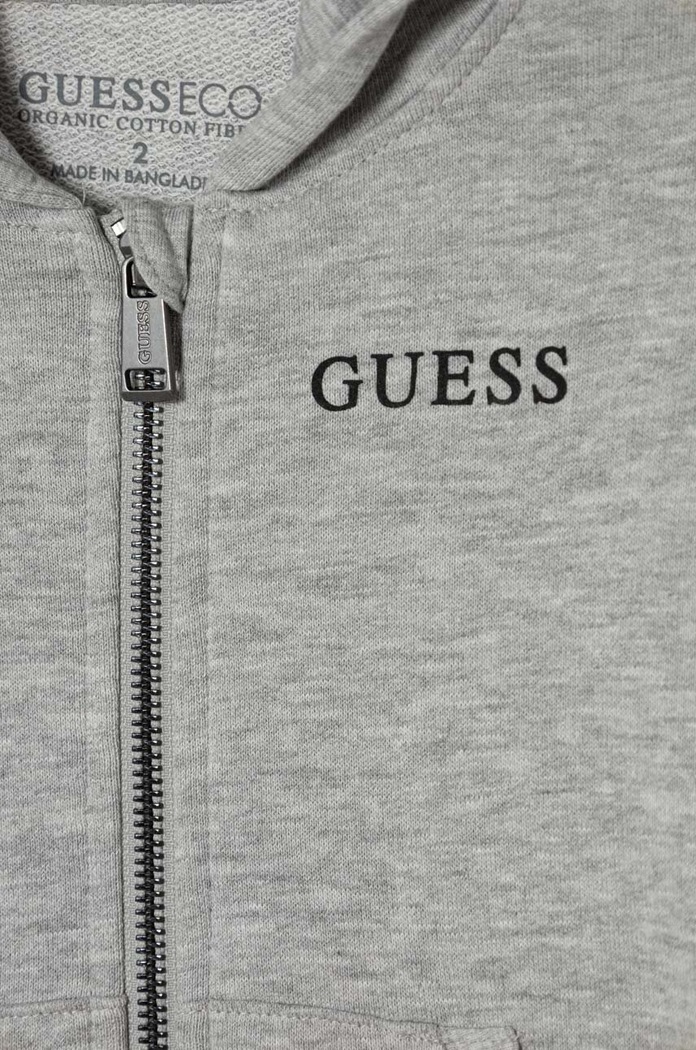 Dječaci Dječja pamučna dukserica Guess N3YQ07.KAUG0.9BYX siva