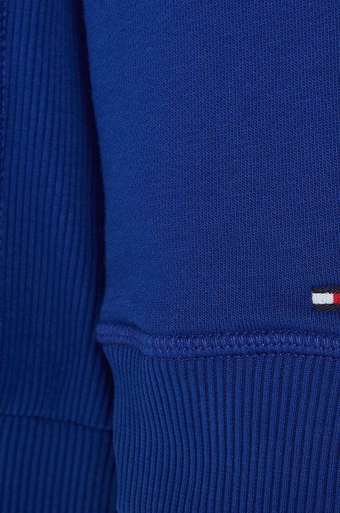 Dětská bavlněná mikina Tommy Hilfiger Tommy Hilfiger KB0KB08291.128.176.9BYX modrá
