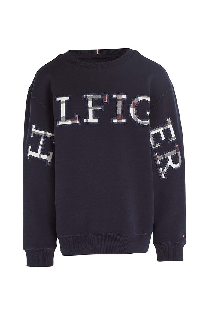Tommy Hilfiger bluza dziecięca KB0KB08382.128.176.9BYX granatowy AW23