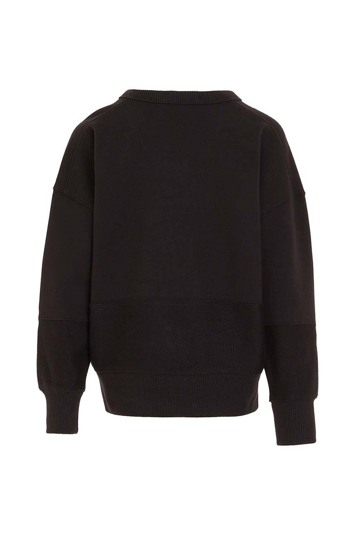 Αγορίστικα Παιδική βαμβακερή μπλούζα Calvin Klein Jeans IB0IB01684.9BYX μαύρο