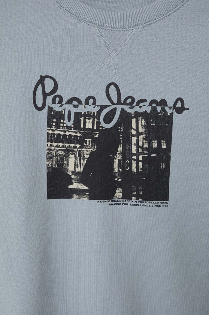Băieți Pepe Jeans Bluza copii PB581529 albastru